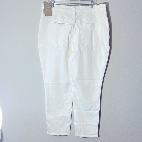 *Flaw Spot* Madewell NWT Curvy Perfect Vintage Jeans Size 33 High Rise White - Picture 12 of 16